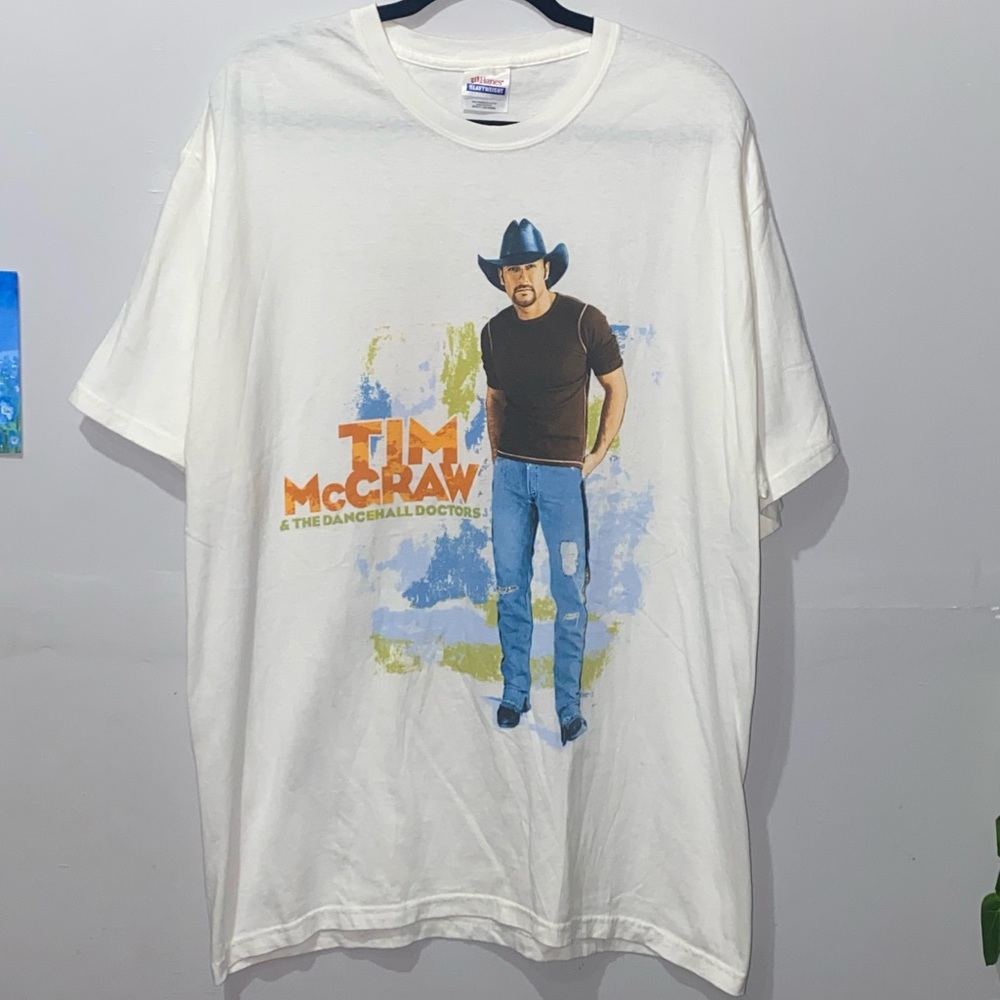 2004 Tim McGraw & The DanceHall Doctors ‘Out Loud’ Tour Shirt - Mens Sz L